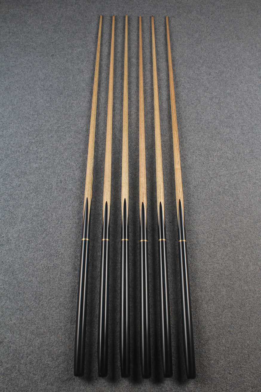 3/4 ash 55'' english pool cue  #6376 - #6381