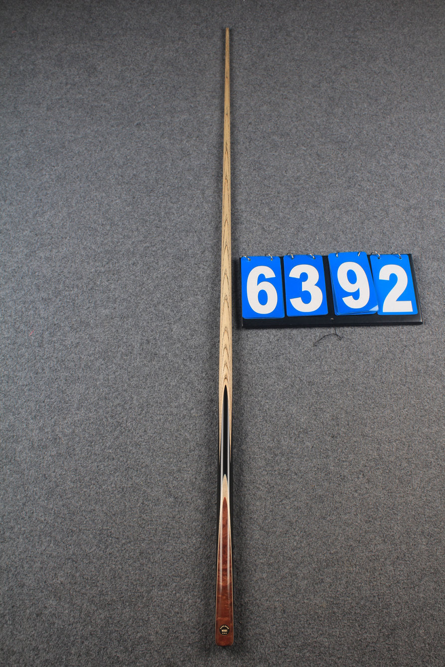 ★★★ 1 piece ash english pool cue burr wood # 6392