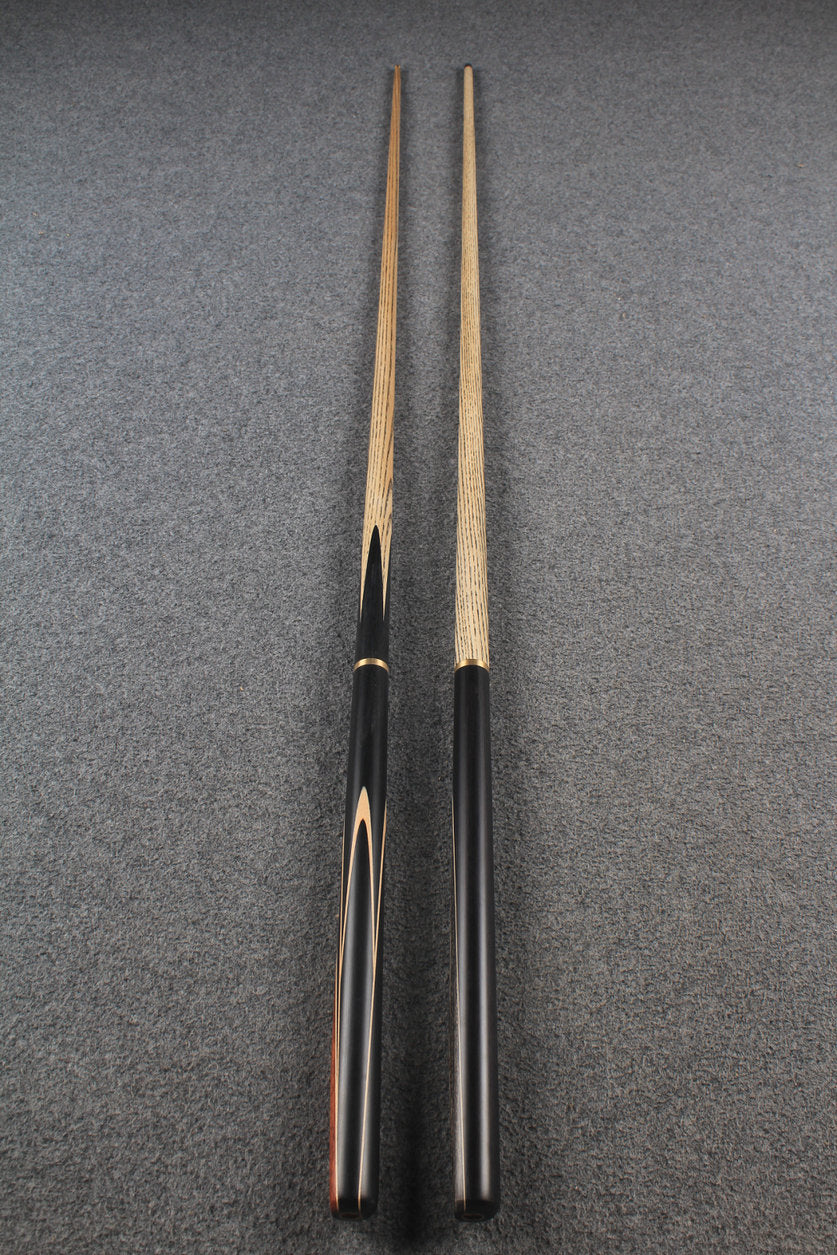3/4 ASH english pool cue + break cue + case # 6437