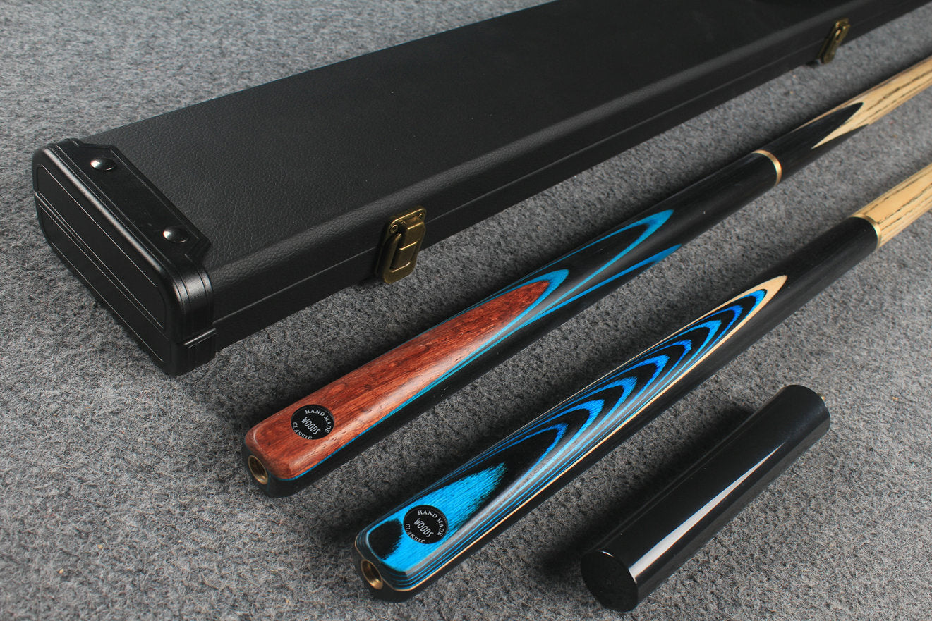 3/4 ASH 8 ball cue + break cue + case # 6438