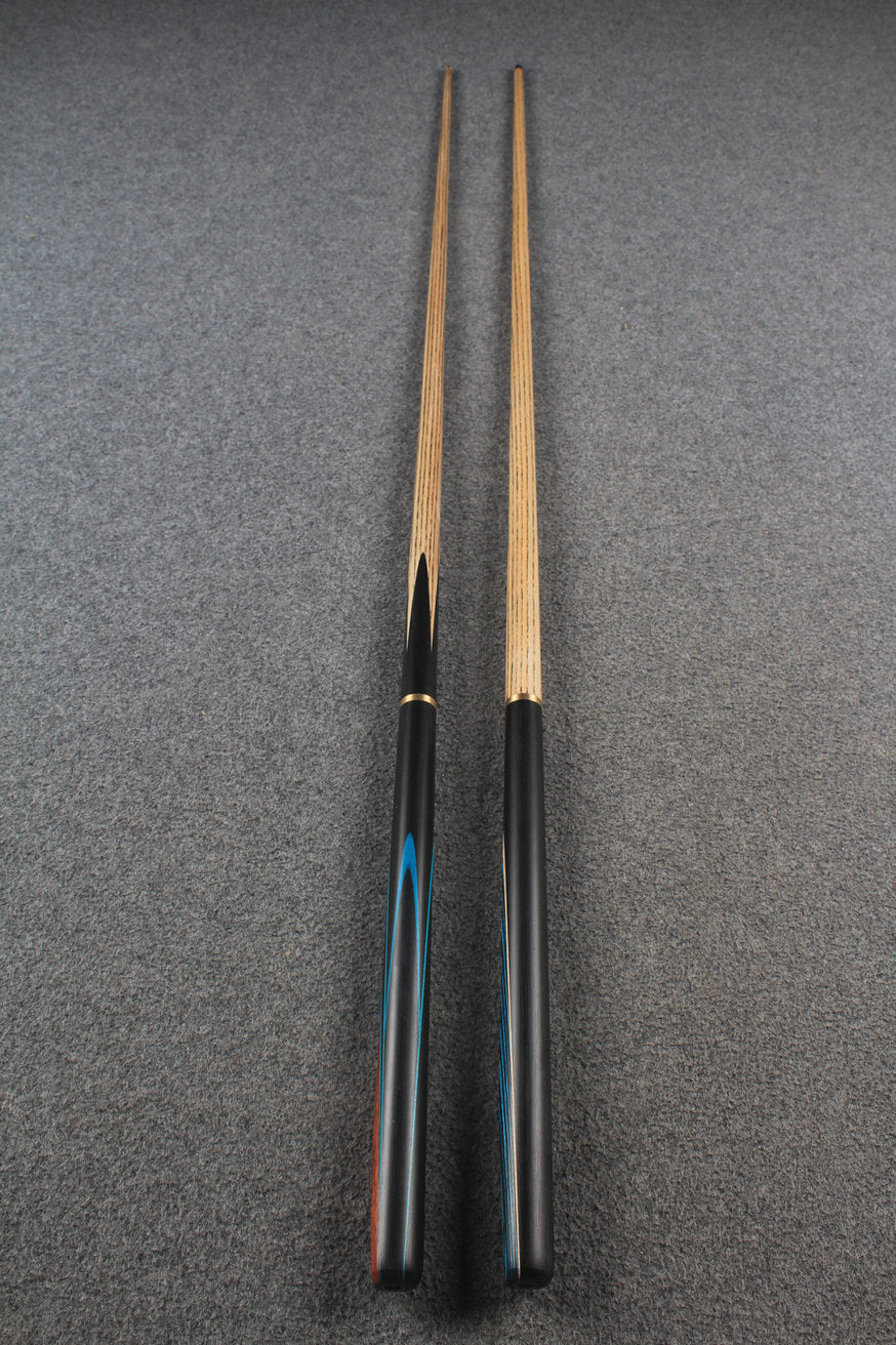 3/4 ASH 8 ball cue + break cue + case # 6438