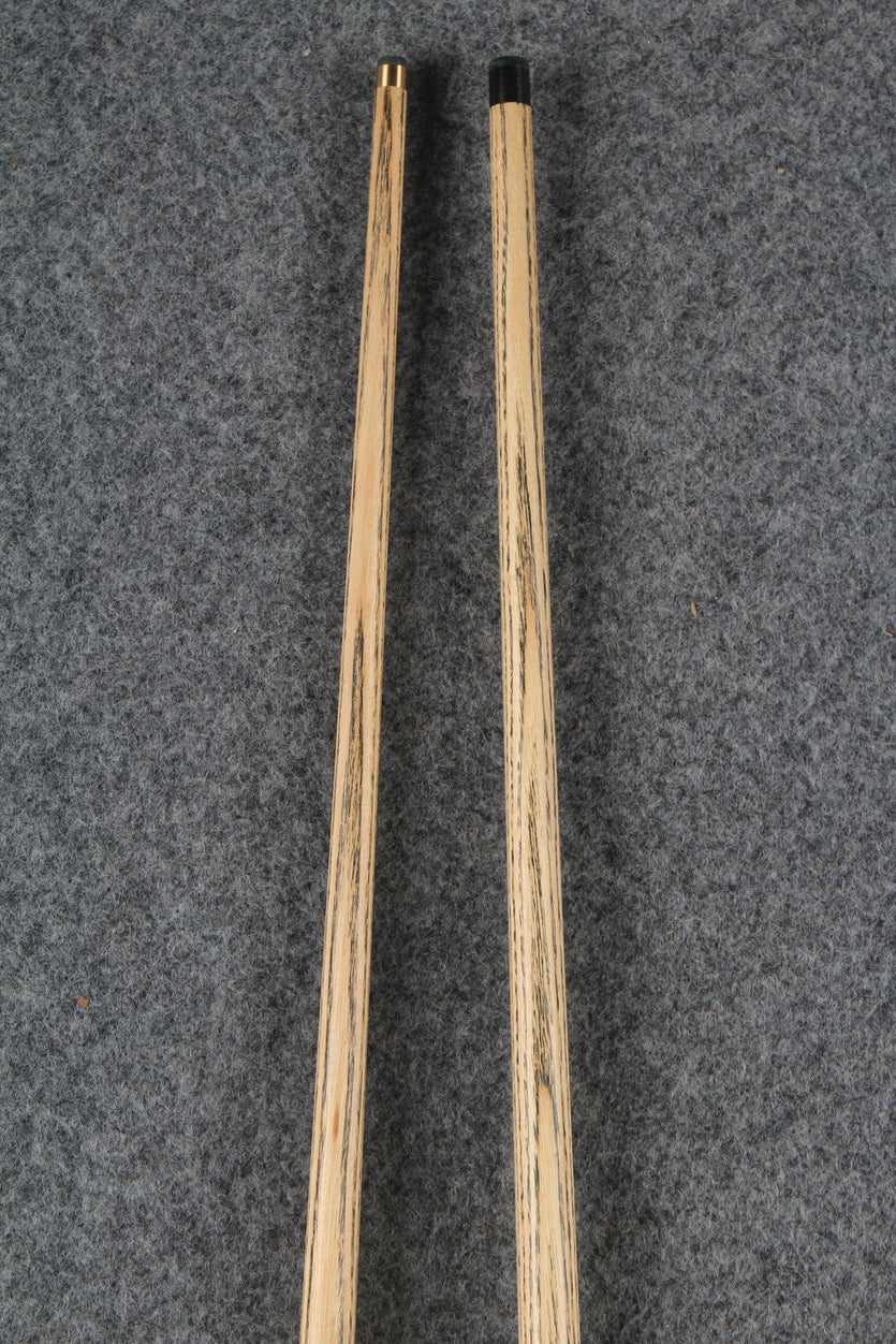 3/4 ASH english pool cue + break cue + case # 6451