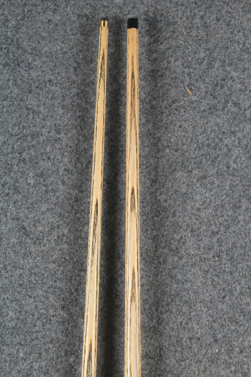 3/4 ASH english pool cue + break cue + case # 6452