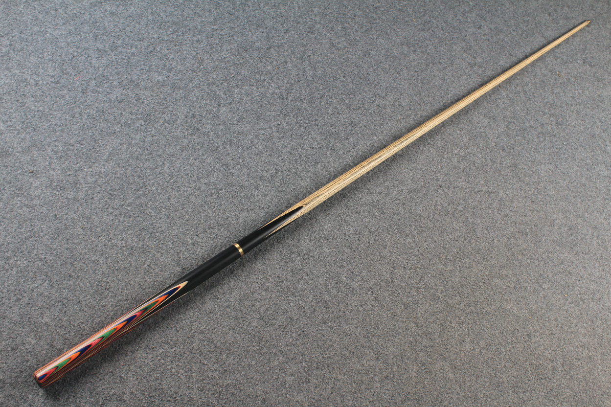 3/4 ASH english pool cue + break cue + case # 6452
