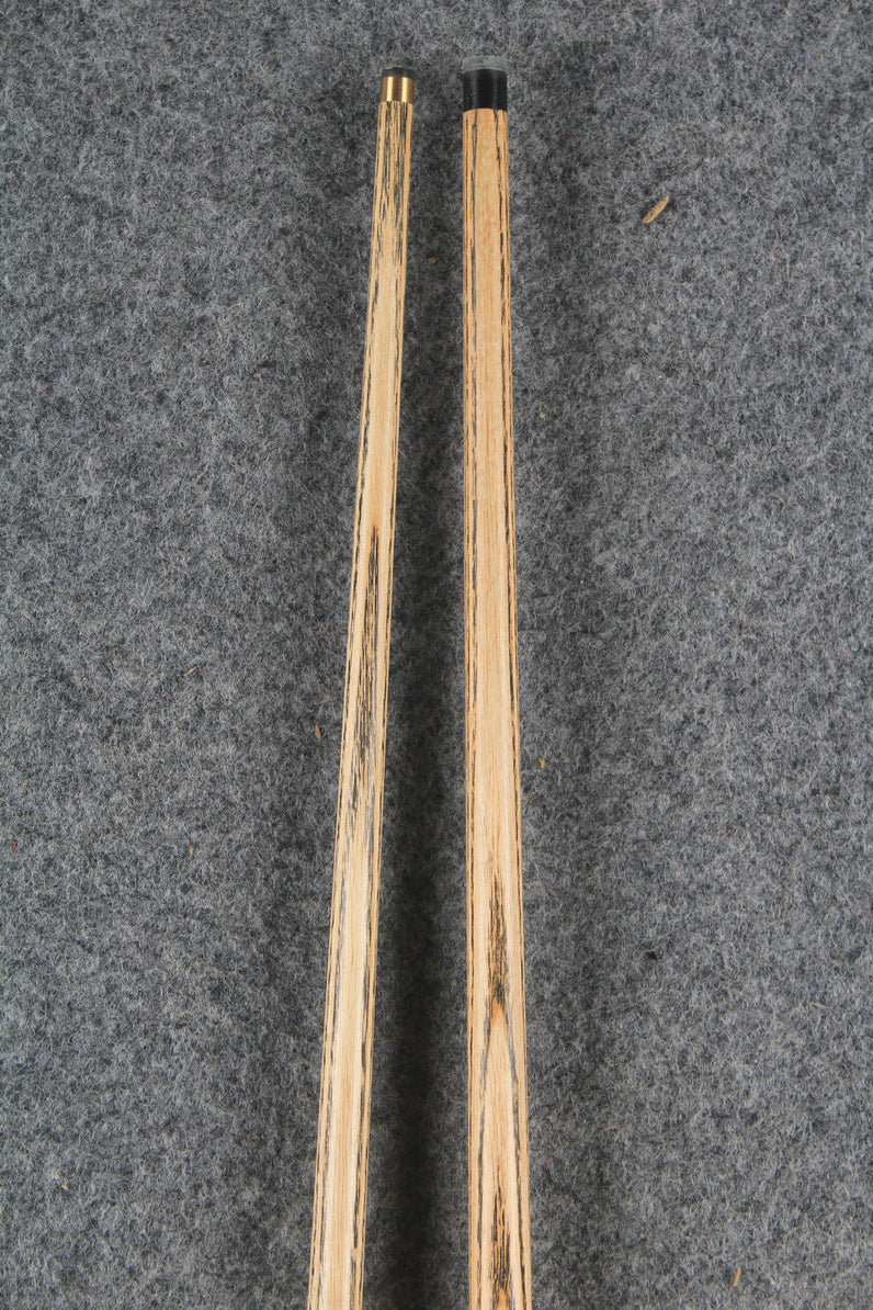 3/4 ASH english pool cue + break cue + case # 6455