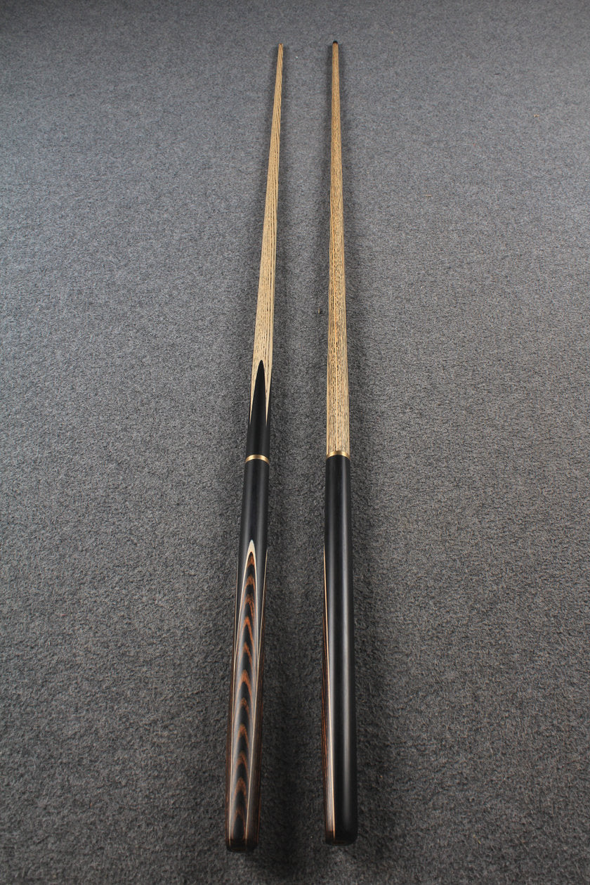 3/4 ASH english pool cue + break cue + case # 6459