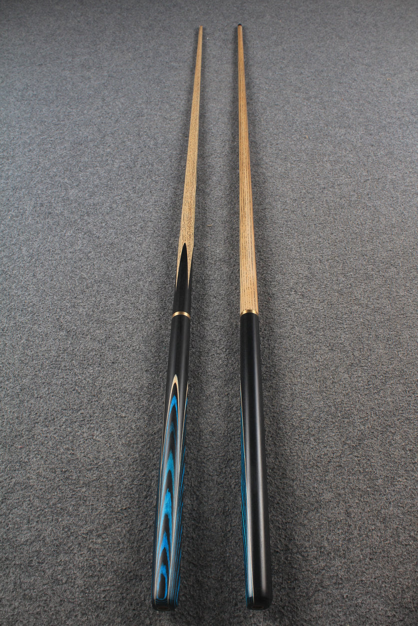 3/4 ASH english pool cue + break cue + case # 6460