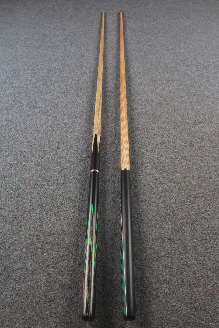 3/4 ASH english pool cue + break cue + case # 6461