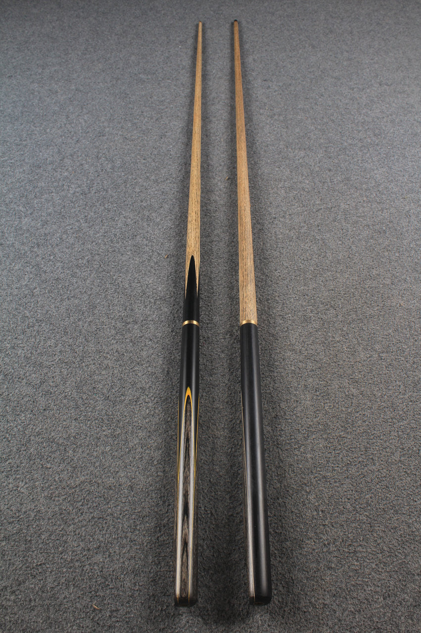 3/4 ASH english pool cue + break cue + case # 6462