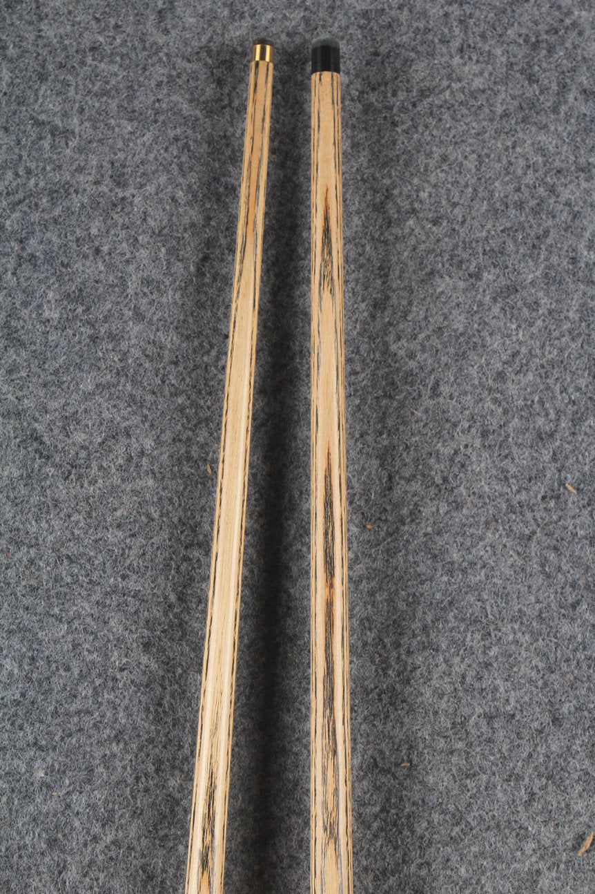 3/4 ASH english pool cue + break cue + case # 6462