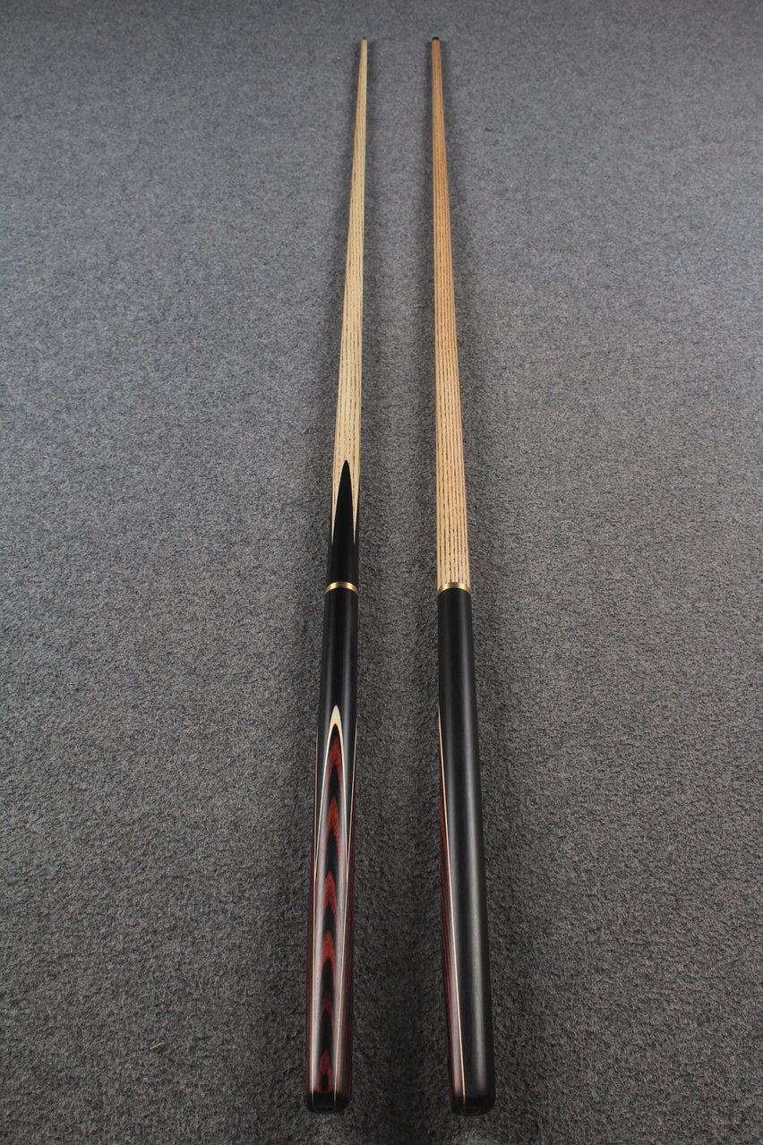 3/4 ASH english pool cue + break cue + case # 6463