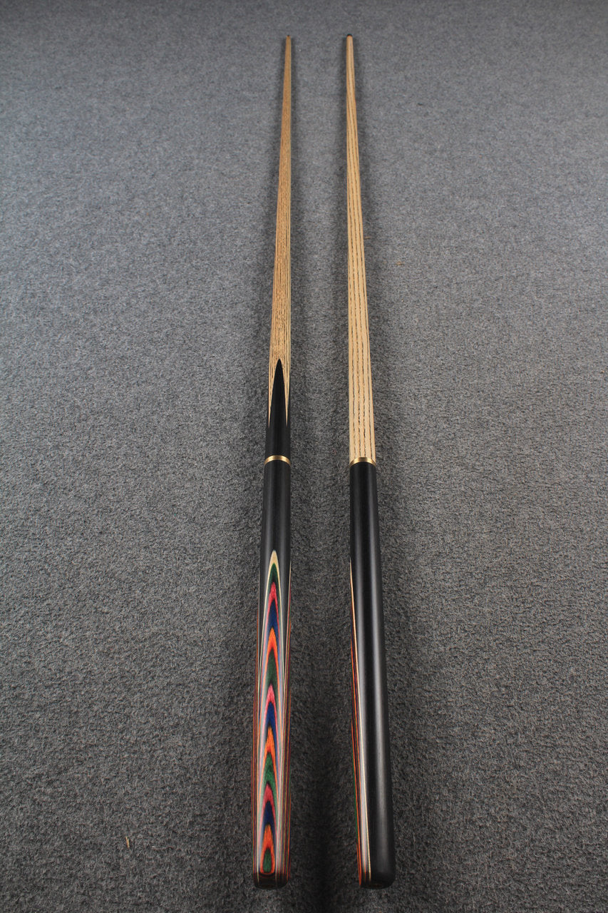 3/4 ASH english pool cue + break cue + case # 6464