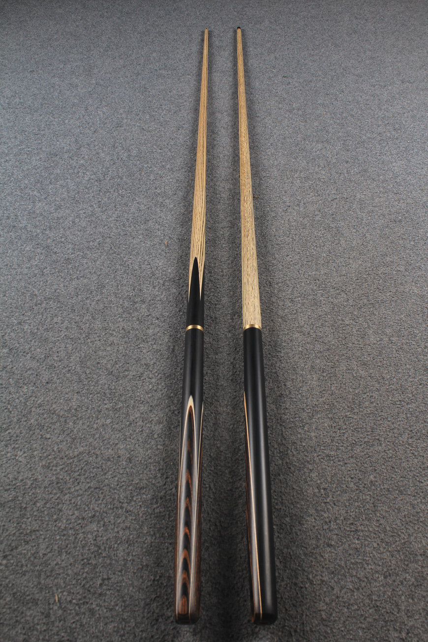 3/4 ASH english pool cue + break cue + case # 6465