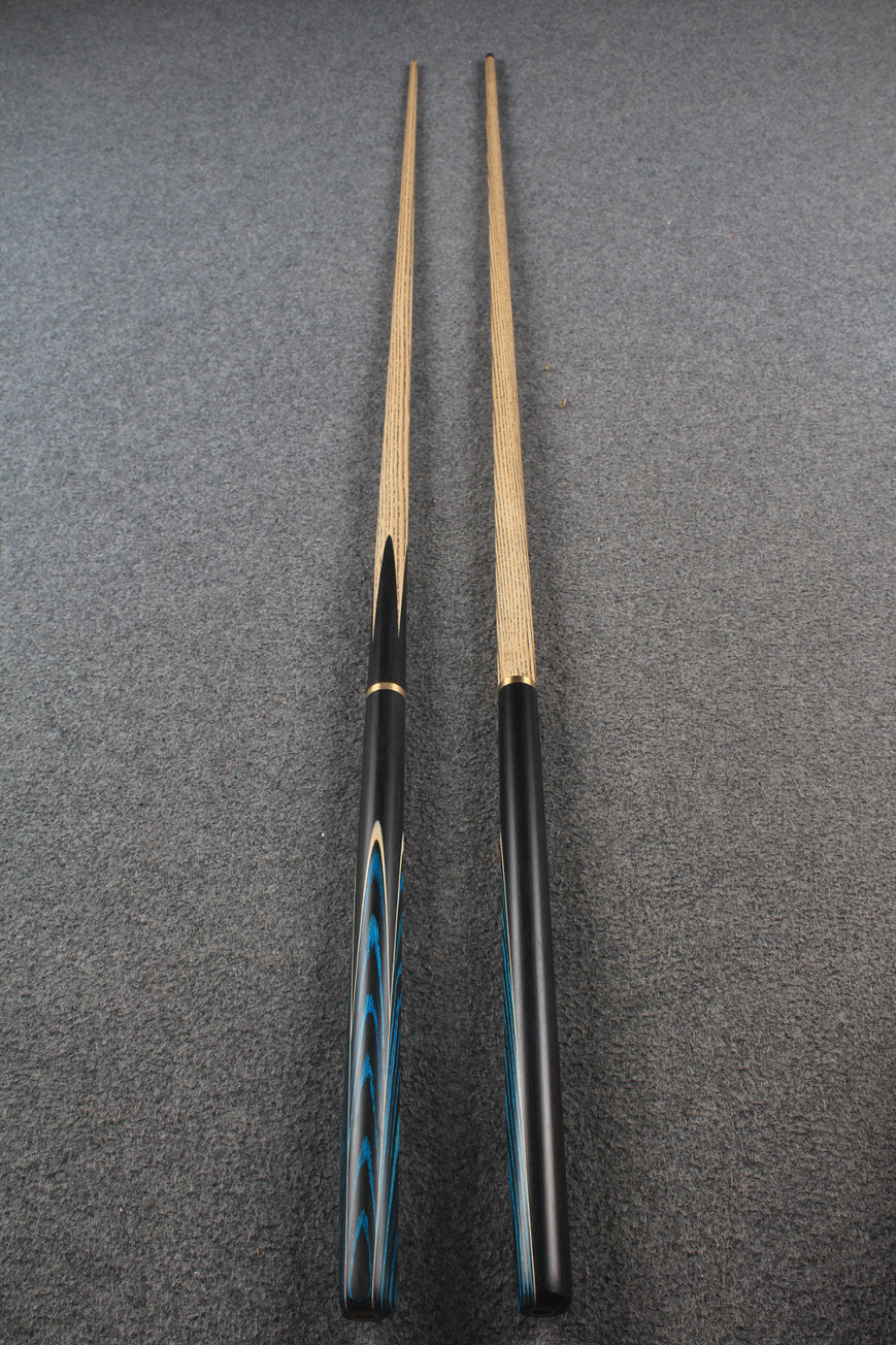 3/4 ASH english pool cue + break cue + case # 6466