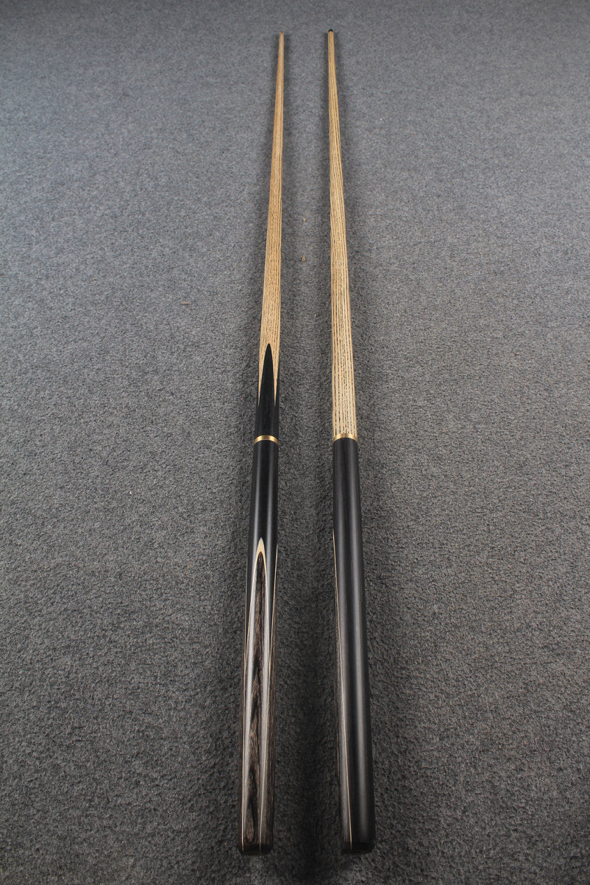 3/4 ASH english pool cue + break cue + case # 6468