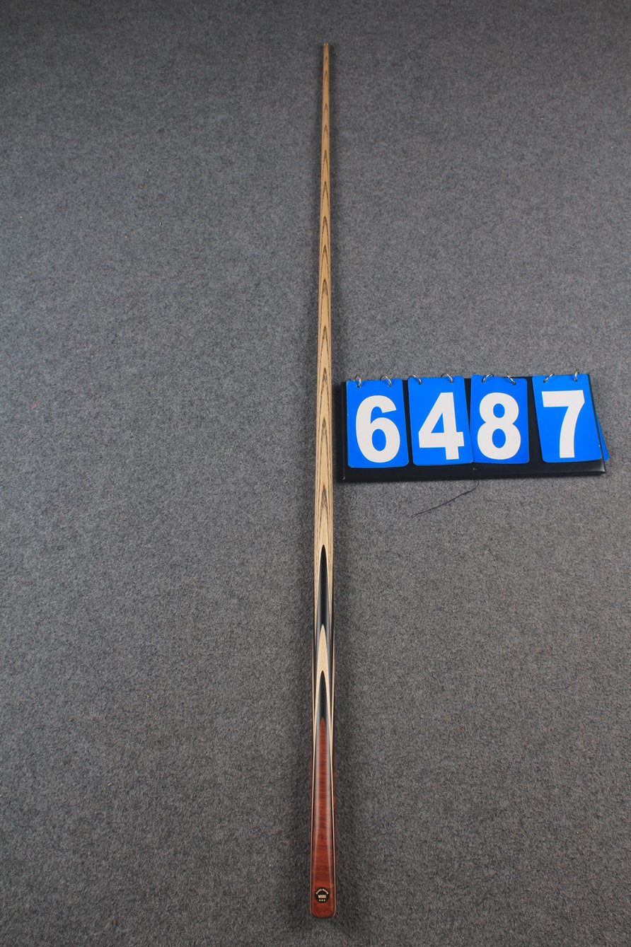 ★★★  1 piece ash english pool cue # 6487