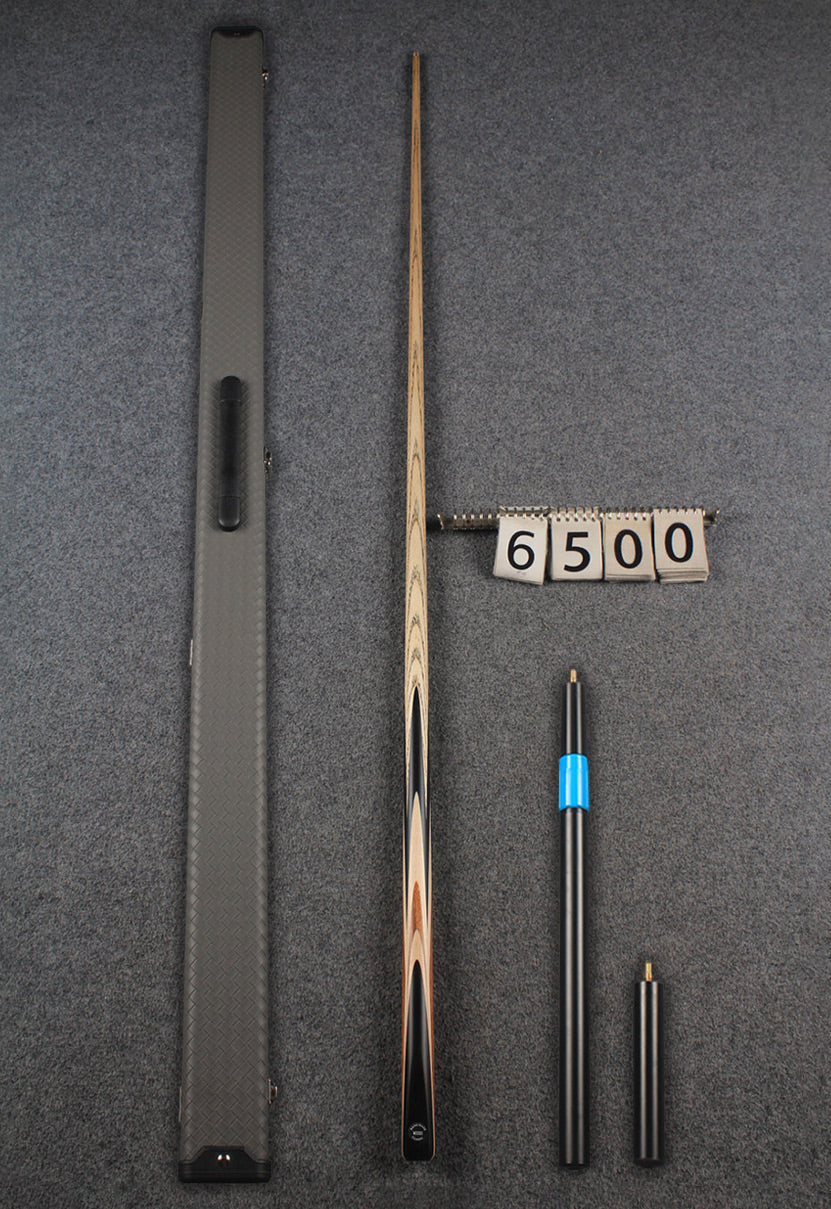 1 piece ash snooker cue # 6500 WOODS CUES
