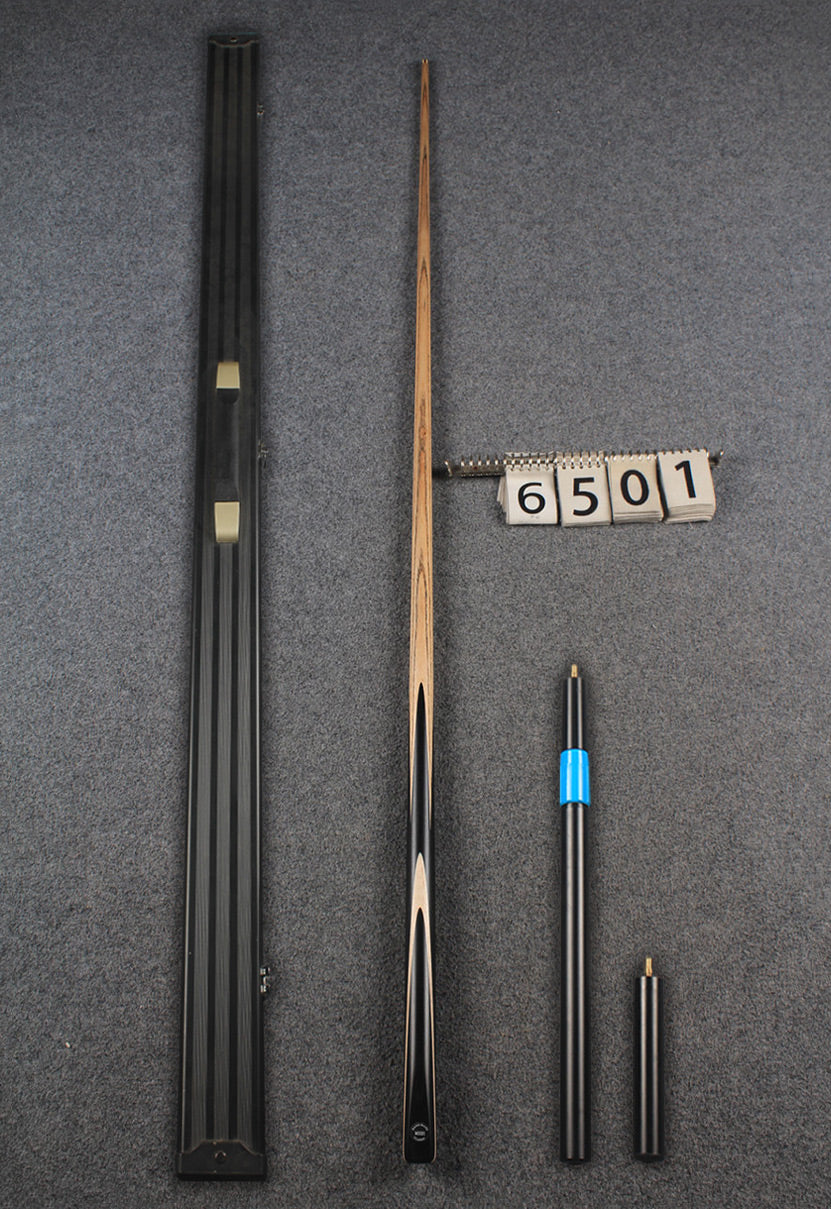 1 piece ash snooker cue # 6501 WOODS CUES