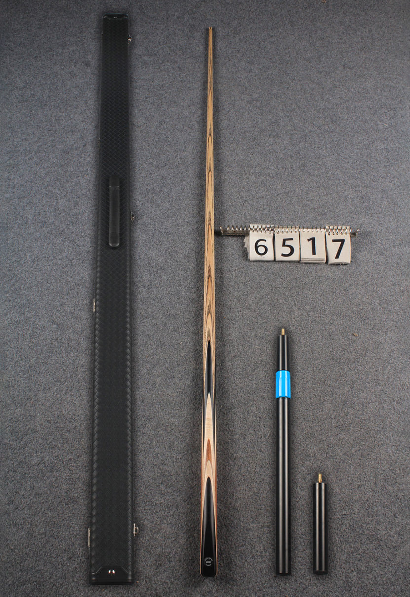 1 piece ash snooker cue # 6517 WOODS CUES
