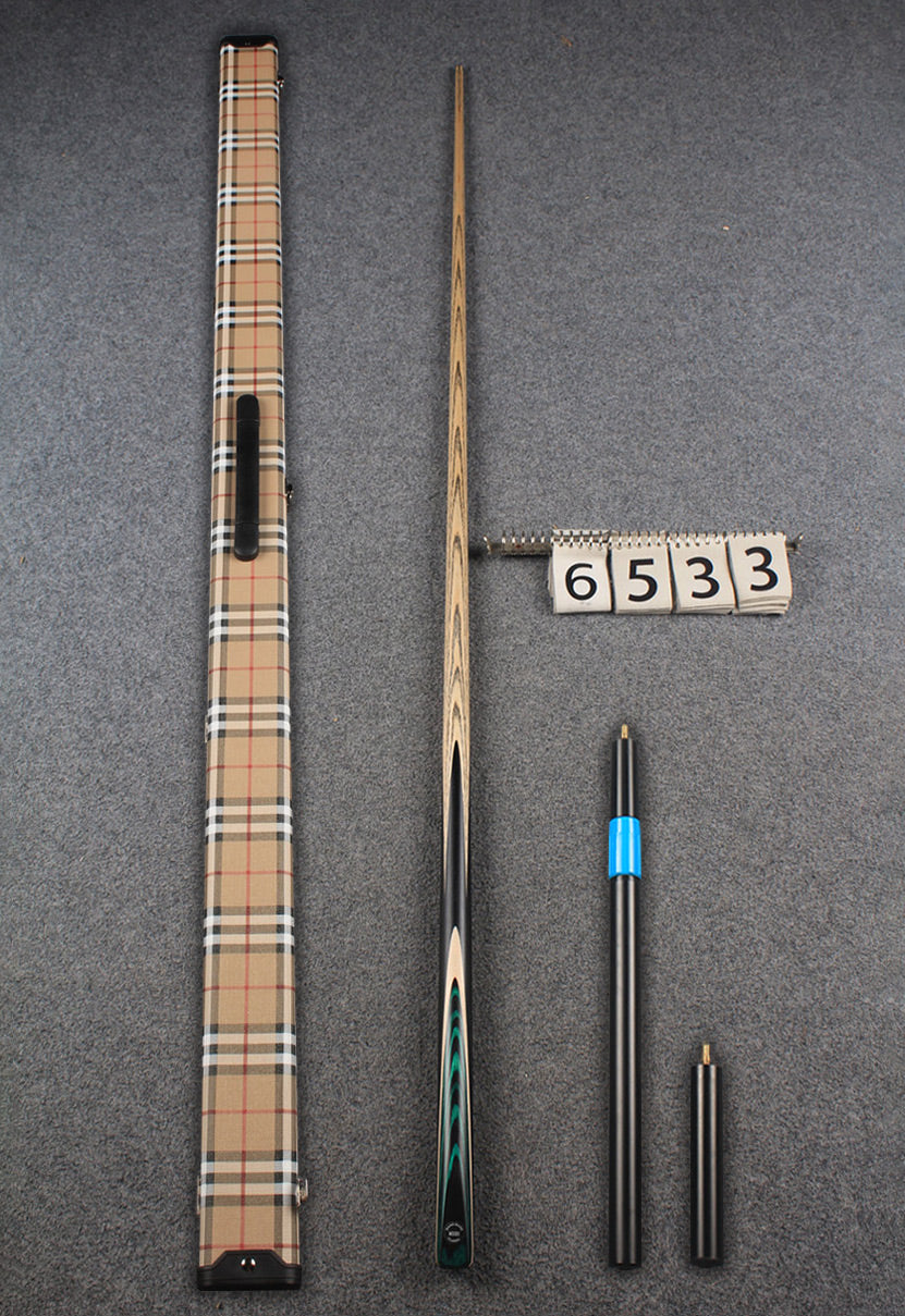 1 piece ash snooker cue # 6533