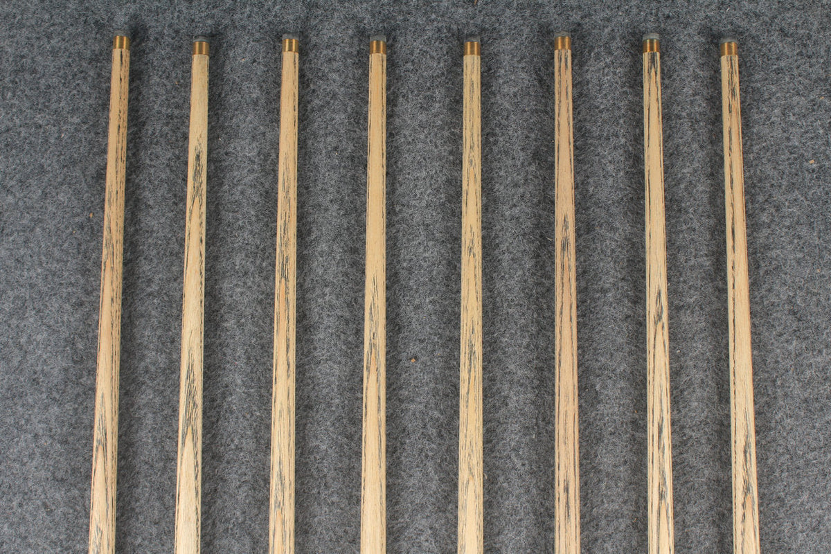3/4 ash chinese 8 ball pool cue  #6603 - #6610 WOODS CUES