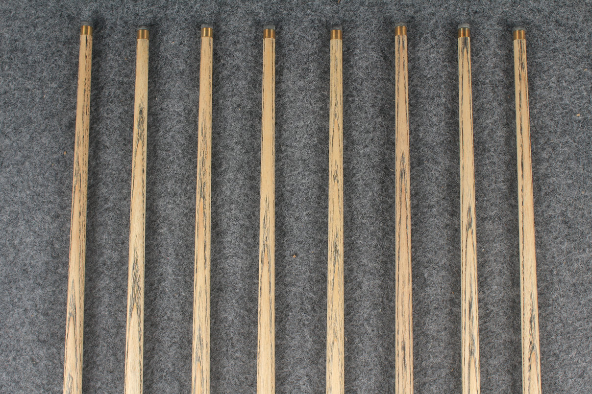 3/4 ash chinese 8 ball pool cue  #6603 - #6610 WOODS CUES