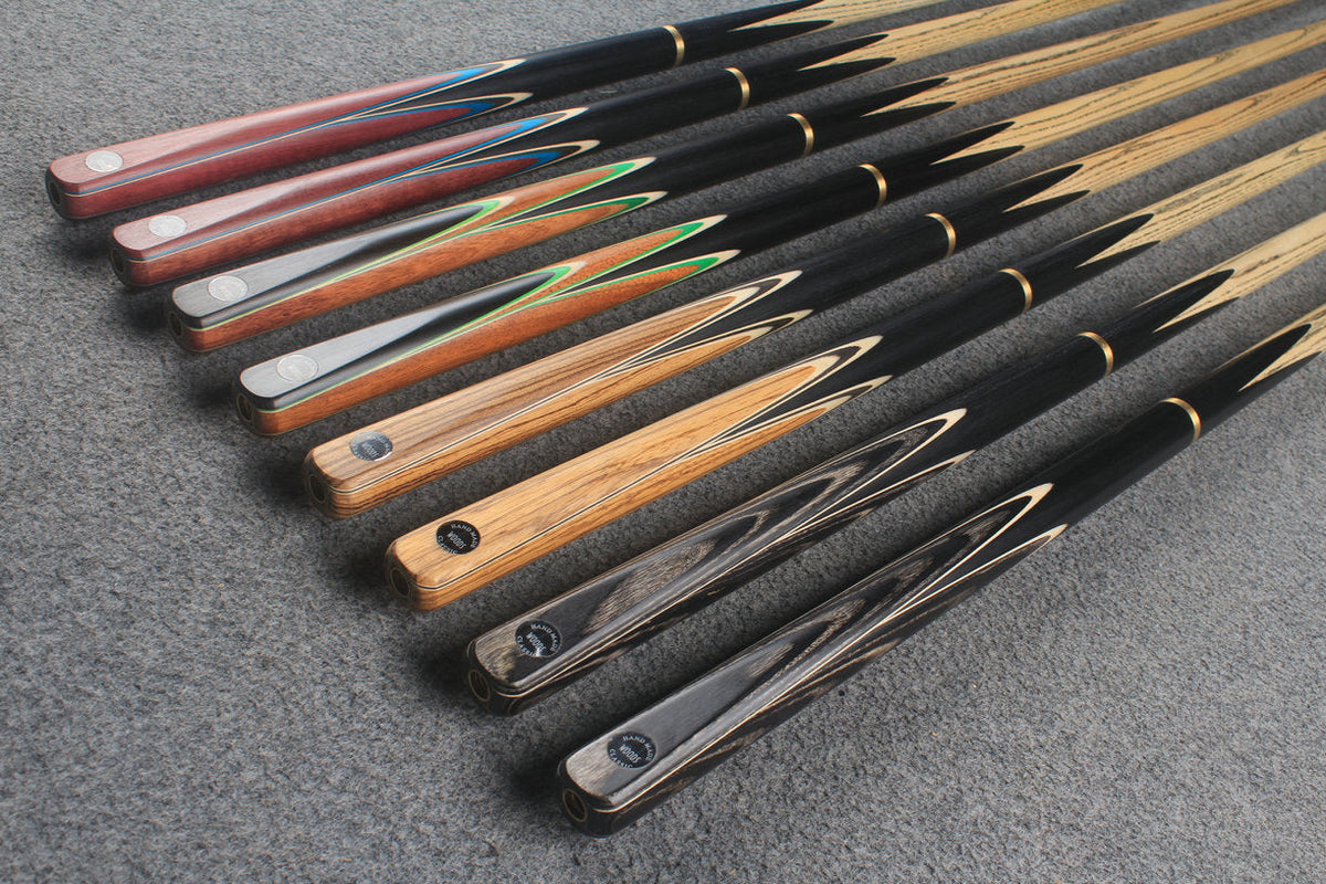 3/4 ash chinese 8 ball pool cue  #6611 - #6618 WOODS CUES