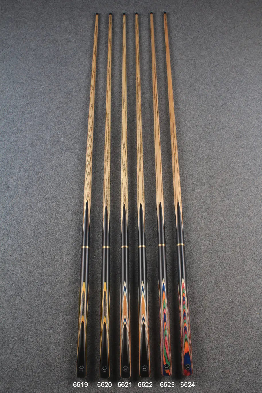 thumbnail image 2 of Handmade PX3 Ash Pool Cue – 2-Piece, 13mm Tip, 9 Ball Snooker Billiard Stick, Gift Ready 2 of 5