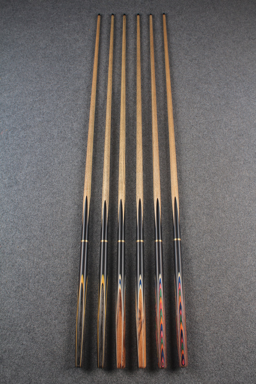 3/4 ash chinese 8 ball pool cue  #6619 - #6624 WOODS CUES