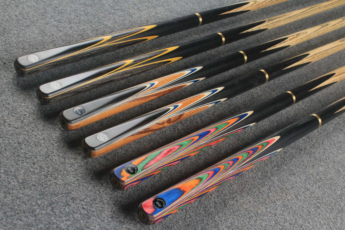 3/4 ash chinese 8 ball pool cue  #6619 - #6624 WOODS CUES