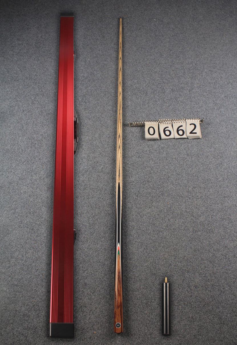 1 piece ash 59'' chinese 8 ball pool cue #662 woods custom cue