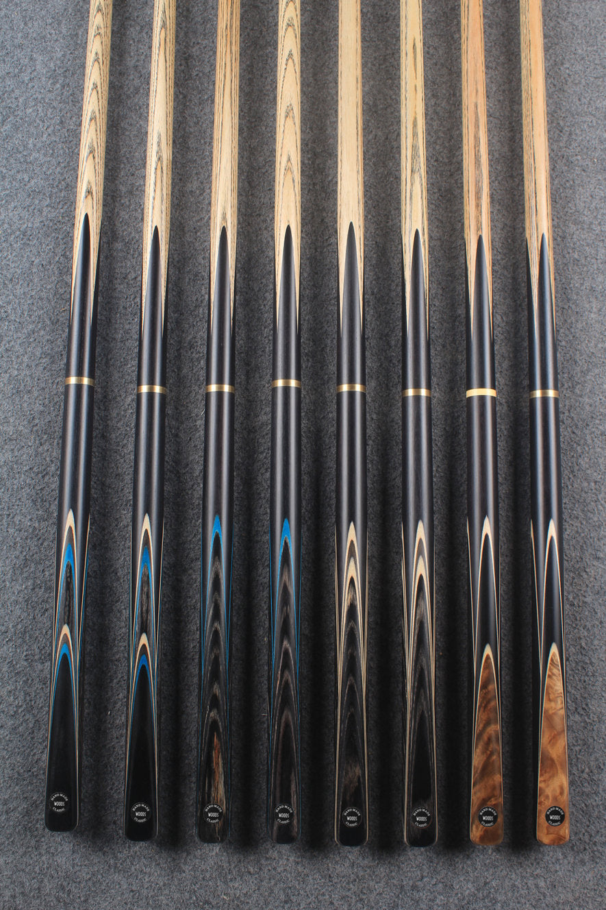 3/4 ash chinese 8 ball pool cue  #6625 - #6632 WOODS CUES