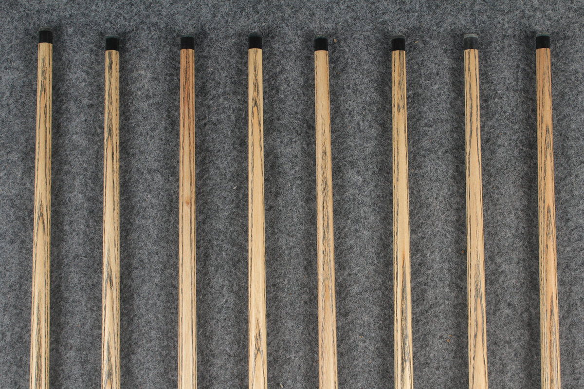 3/4 ash chinese 8 ball pool cue  #6625 - #6632 WOODS CUES