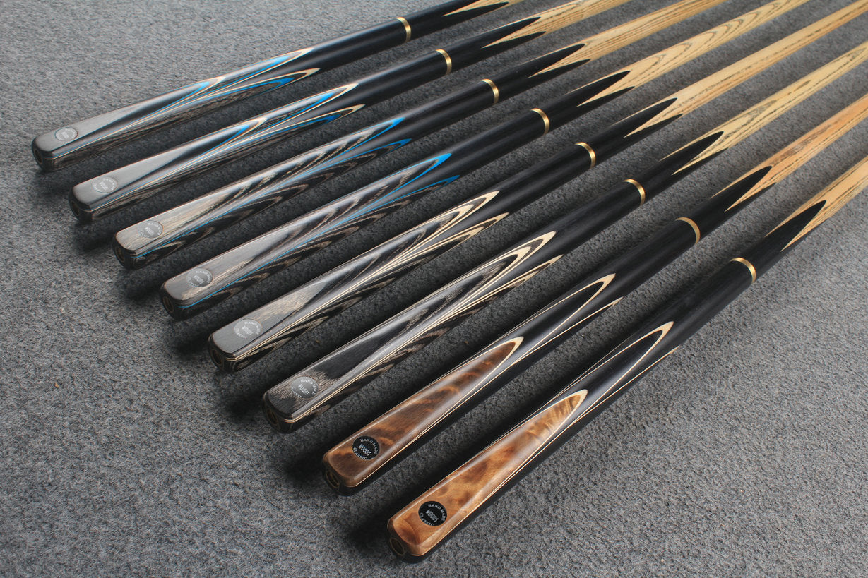 3/4 ash chinese 8 ball pool cue  #6625 - #6632 WOODS CUES