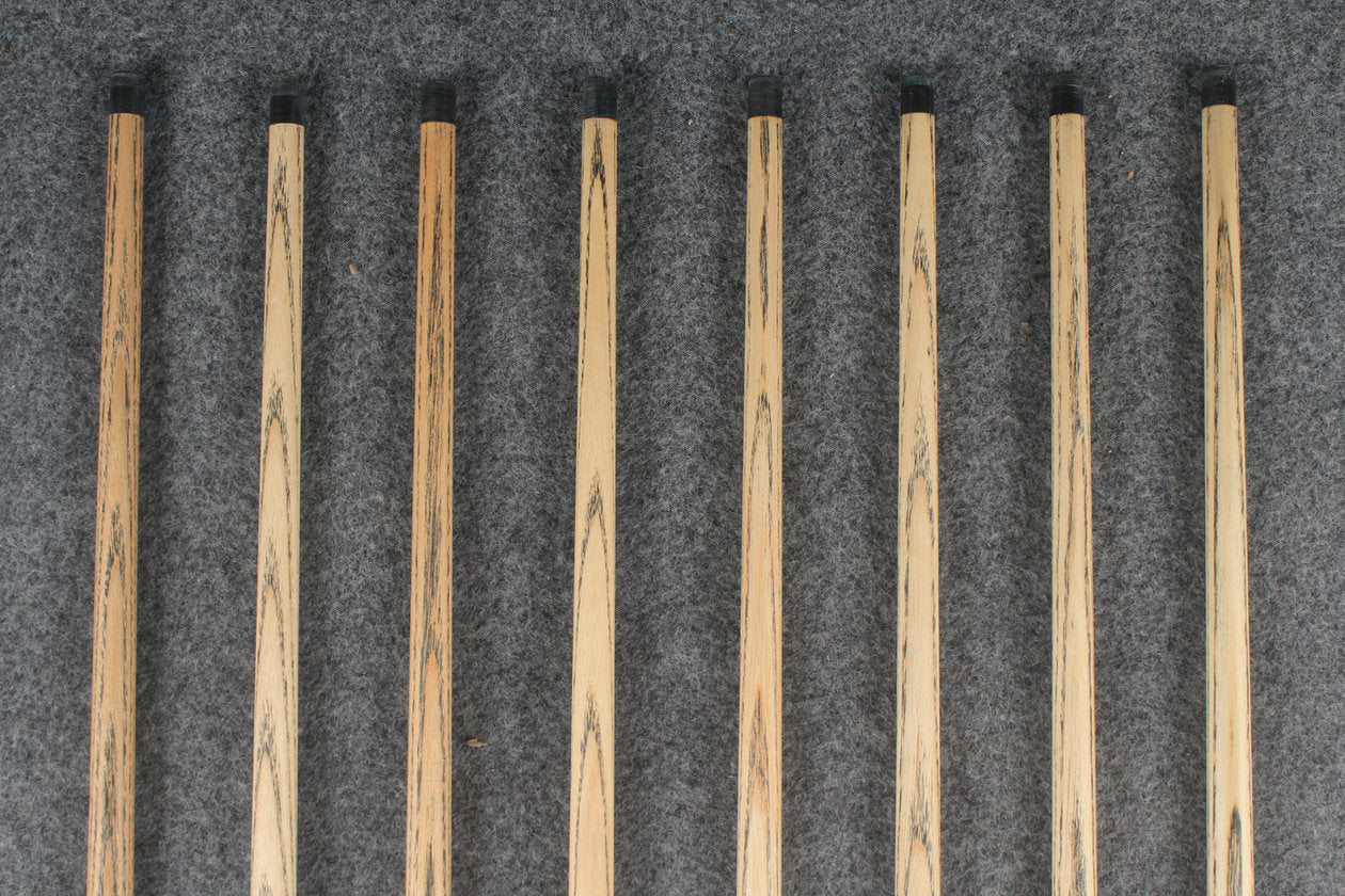 3/4 ash chinese 8 ball pool cue  #6633 - #6640 WOODS CUES