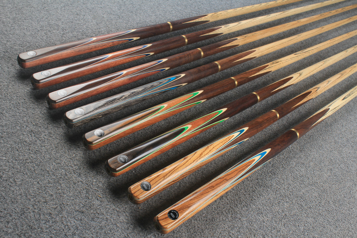 3/4 ash chinese 8 ball pool cue  #6633 - #6640 WOODS CUES