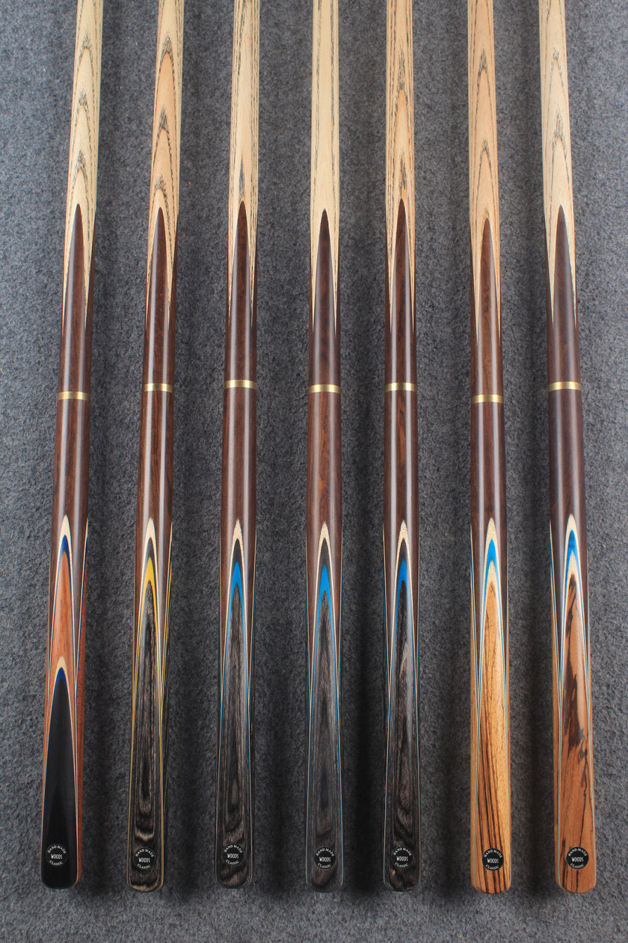3/4 ash chinese 8 ball pool cue  #6641 - #6647 WOODS CUES