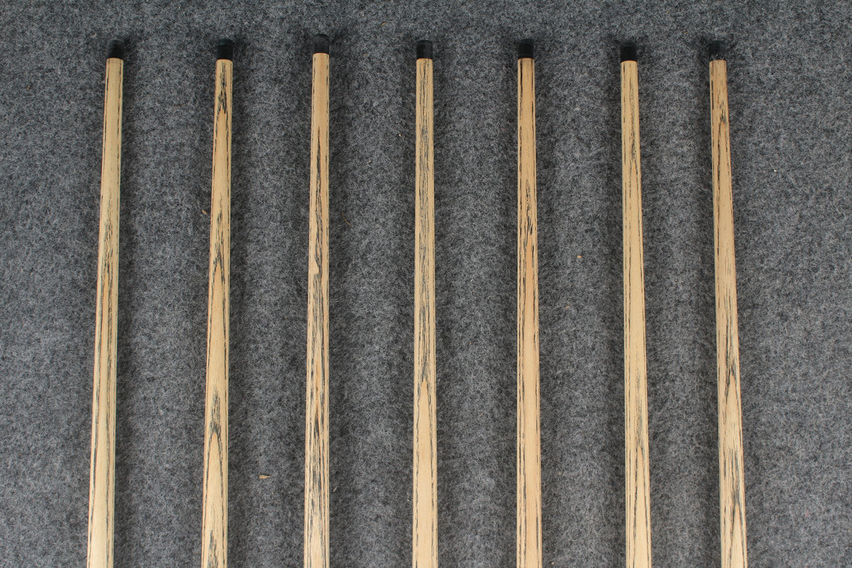 3/4 ash chinese 8 ball pool cue  #6641 - #6647 WOODS CUES