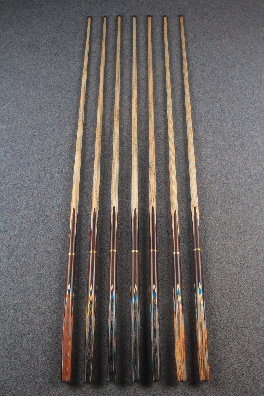 3/4 ash chinese 8 ball pool cue  #6641 - #6647 WOODS CUES
