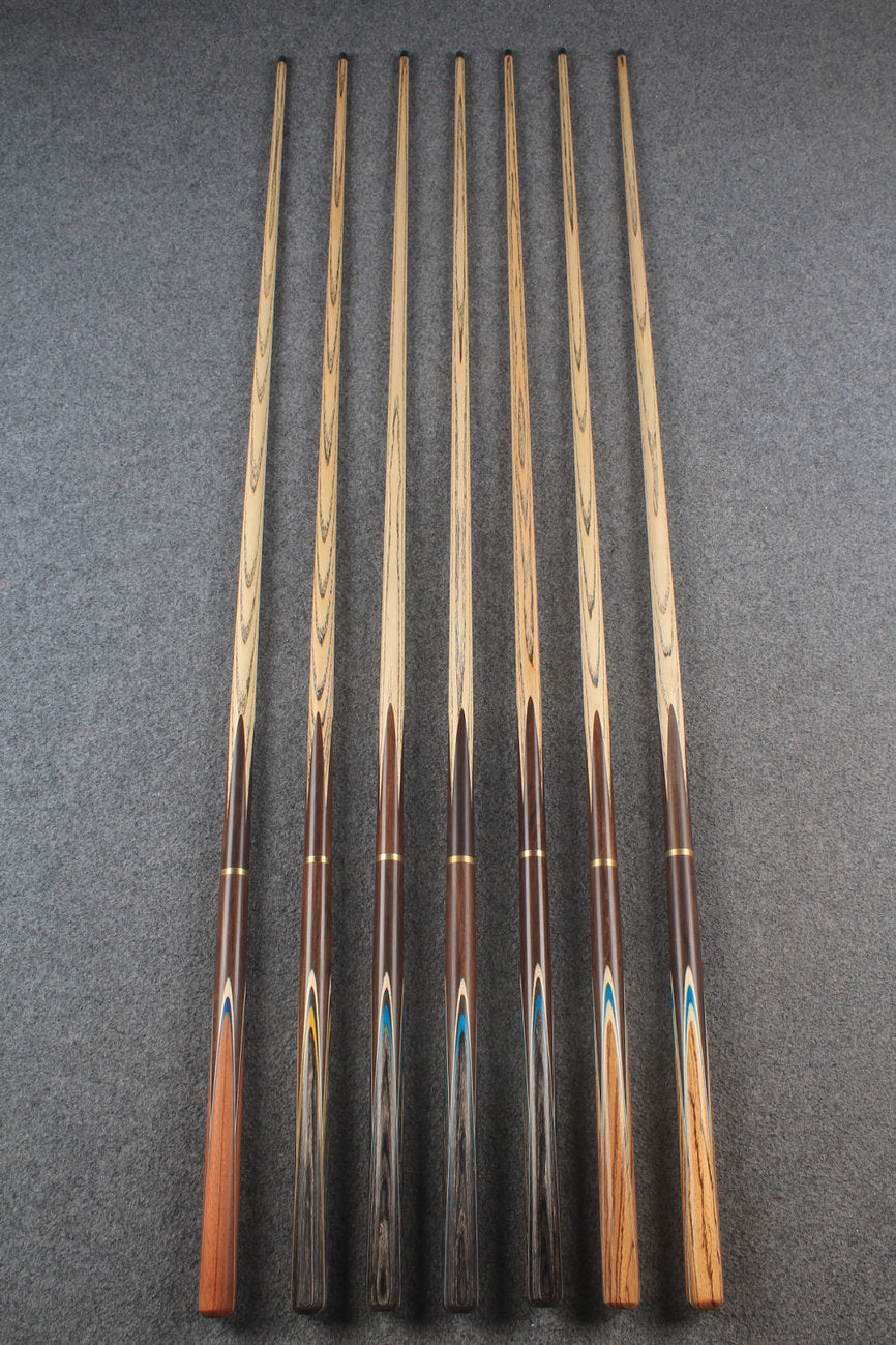 3/4 ash chinese 8 ball pool cue  #6641 - #6647 WOODS CUES