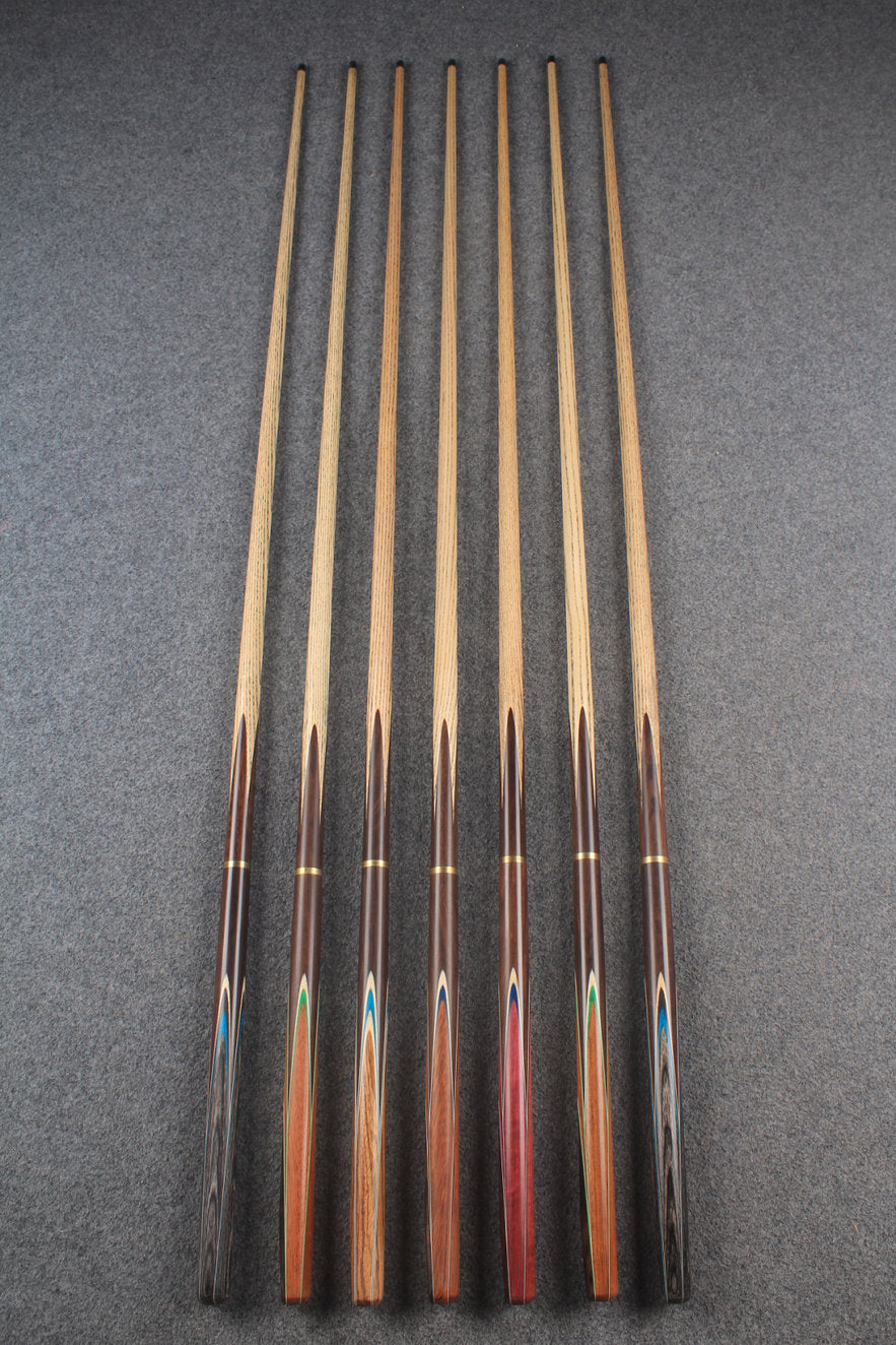 3/4 ash chinese 8 ball pool cue  #6656 - #6662 WOODS CUES