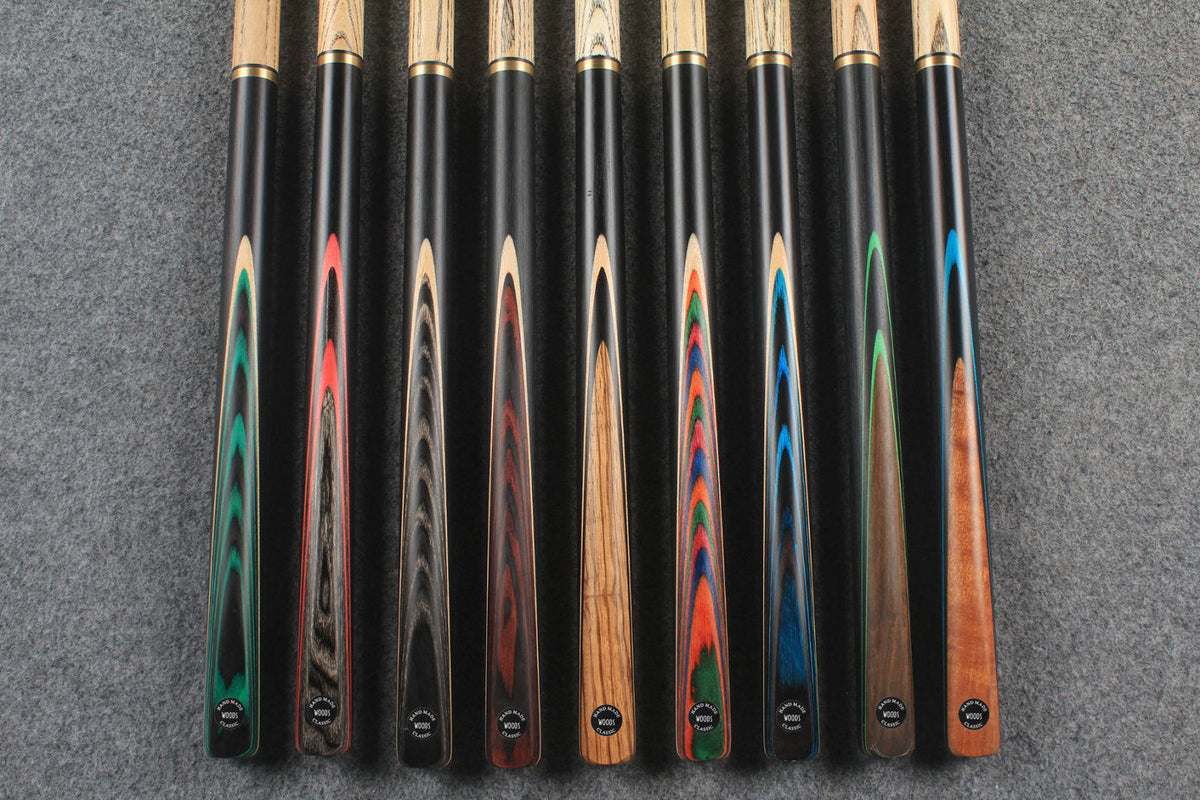 3/4 ash chinese 8 ball pool cue  #6681 - #6689 WOODS CUES