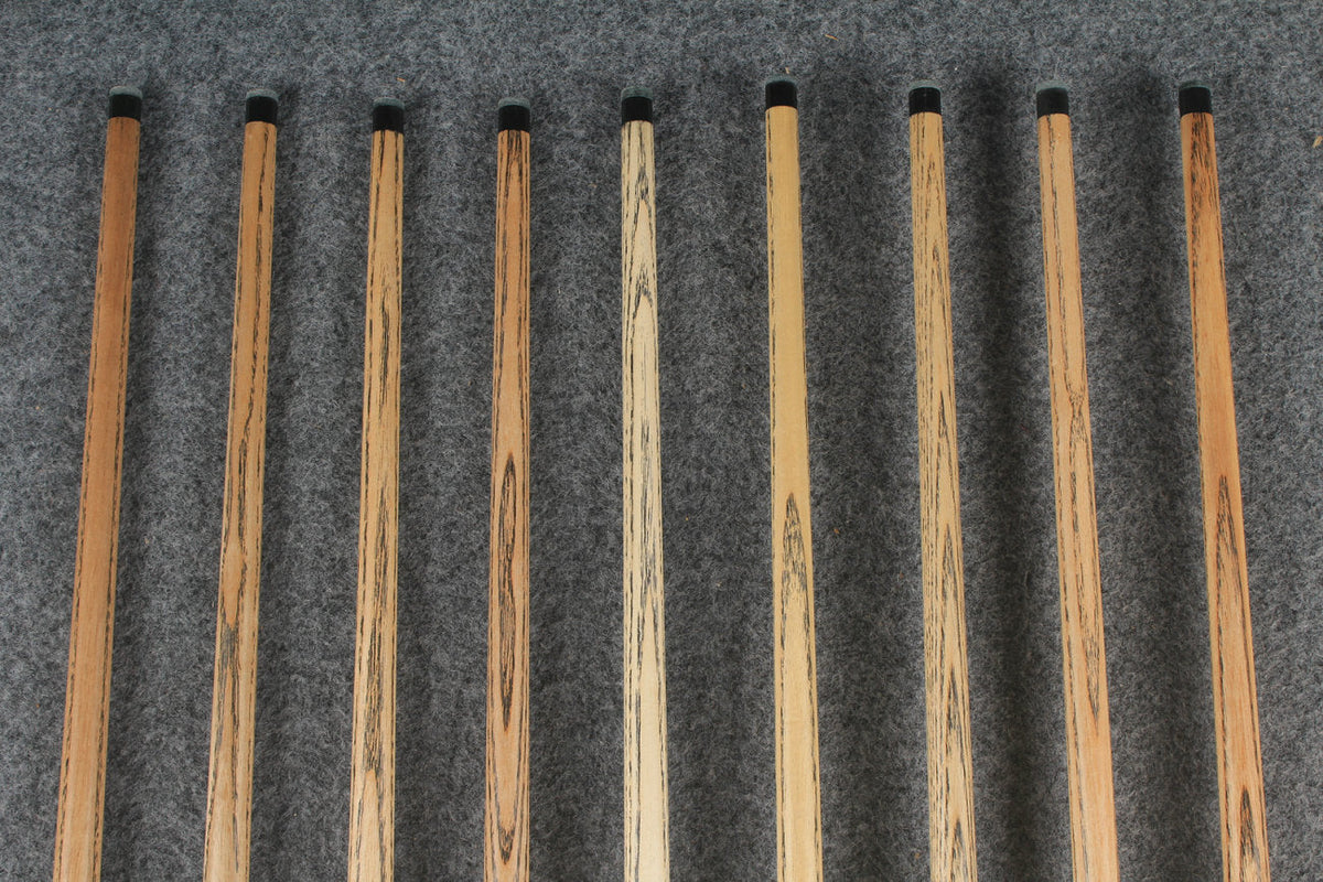3/4 ash chinese 8 ball pool cue  #6681 - #6689 WOODS CUES