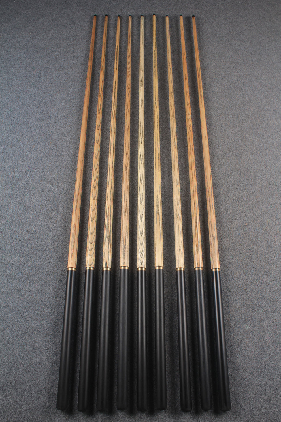 3/4 ash chinese 8 ball pool cue  #6681 - #6689 WOODS CUES
