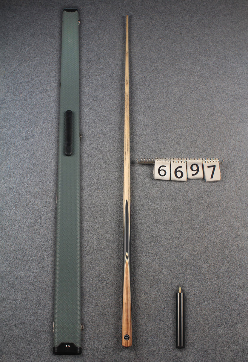 1 piece ash english pool cue #6697