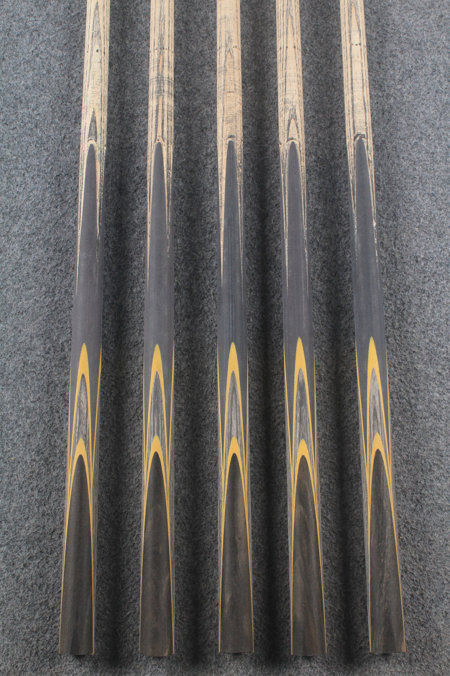custom-made:  woods 1 piece handmade ASH snooker / pool cue #67-#71 - made to order