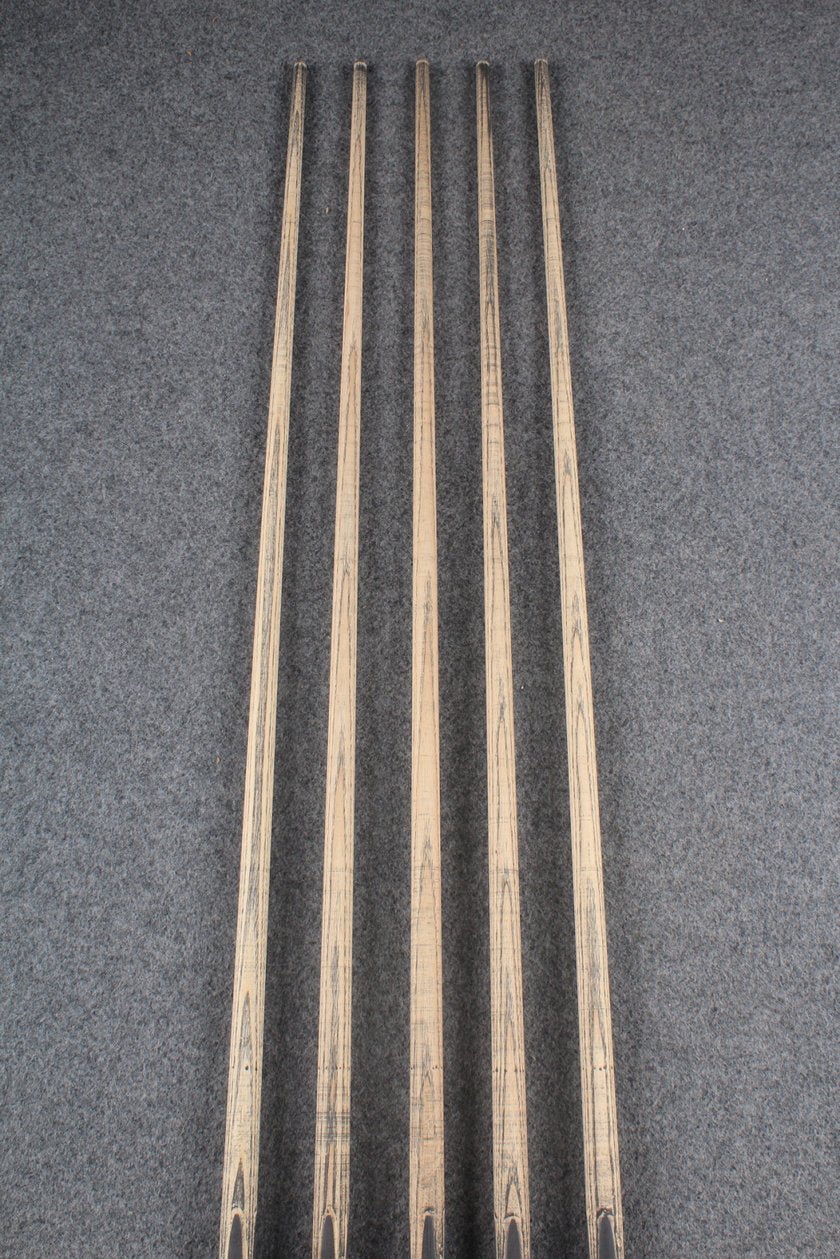 custom-made:  woods 1 piece handmade ASH snooker / pool cue #67-#71 - made to order