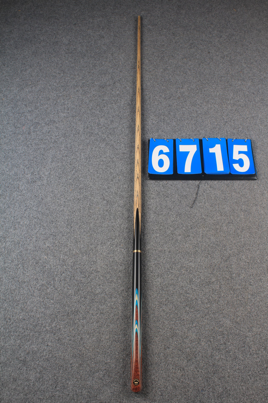 ★★★  3/4 ash snooker cue # 6715 WOODS CUES