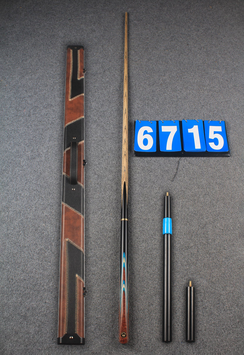 ★★★  3/4 ash snooker cue # 6715 WOODS CUES