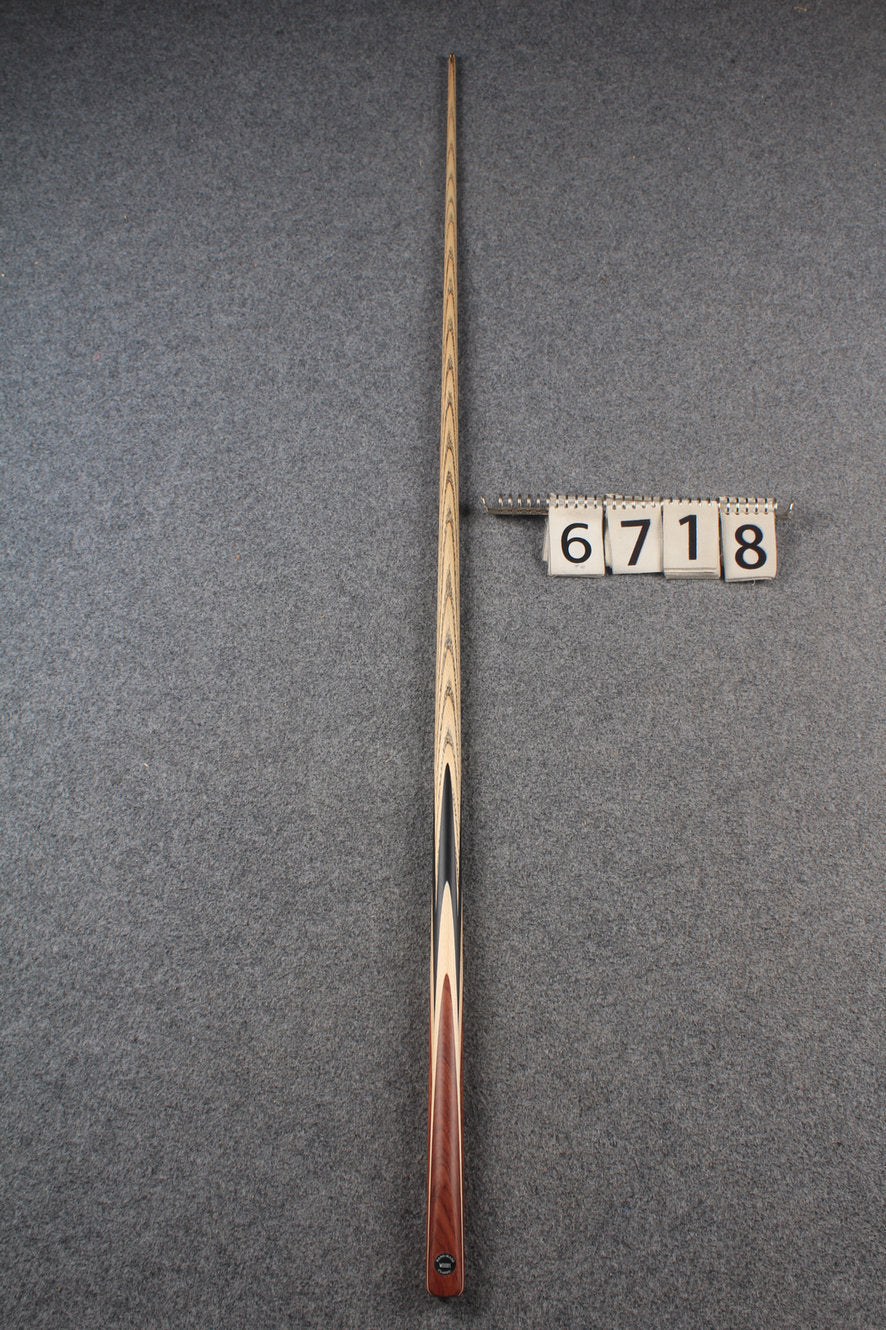 1 piece ash english pool cue # 6718 WOODS CUES